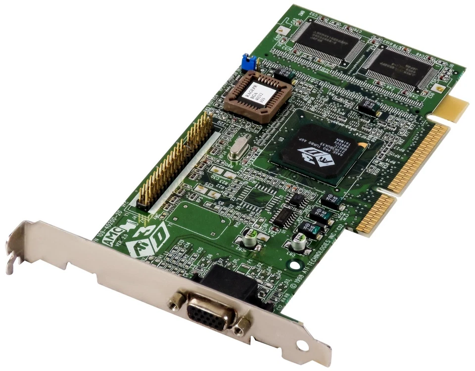 ATI Rage Pro Turbo AGP 4MB 109-40200-20 AGP - Image 2 of 2