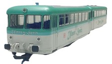PIKO G Scale 37302 DB Ulmer Spatz Railbus & Trailer Pre-owned, Unboxed