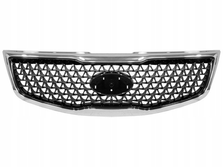 Grille de calandre avant Kia Sportage 3 noir ABS pour modèles 2010 à 2015