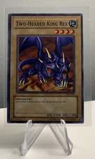 1996 Yugioh Two-Headed King Rex TP2-025 Tournament Pack 2 LP (EX)