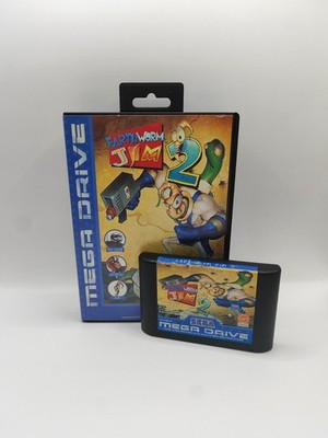Earthworm Jim 2- Sega Mega Drive PAL in OVP - Getestet 