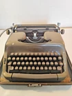VOSS Wuppertal Travel Typewriter 1950s Suitcase Typewriter 1950s