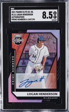 2021 PANINI ELITE EXTRA EDITION #116 LOGAN HENDERSON SGC 8.5