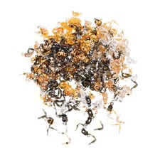 500 Pcs Alloy Jewelry Beads Caps Small Spacer Beads Caps for Bracelets Crafts