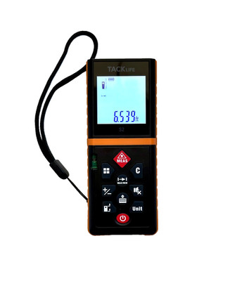 TackLife Laser Distance Meter S2 40m Digital Room Measuring Tool TESTED WORKING
