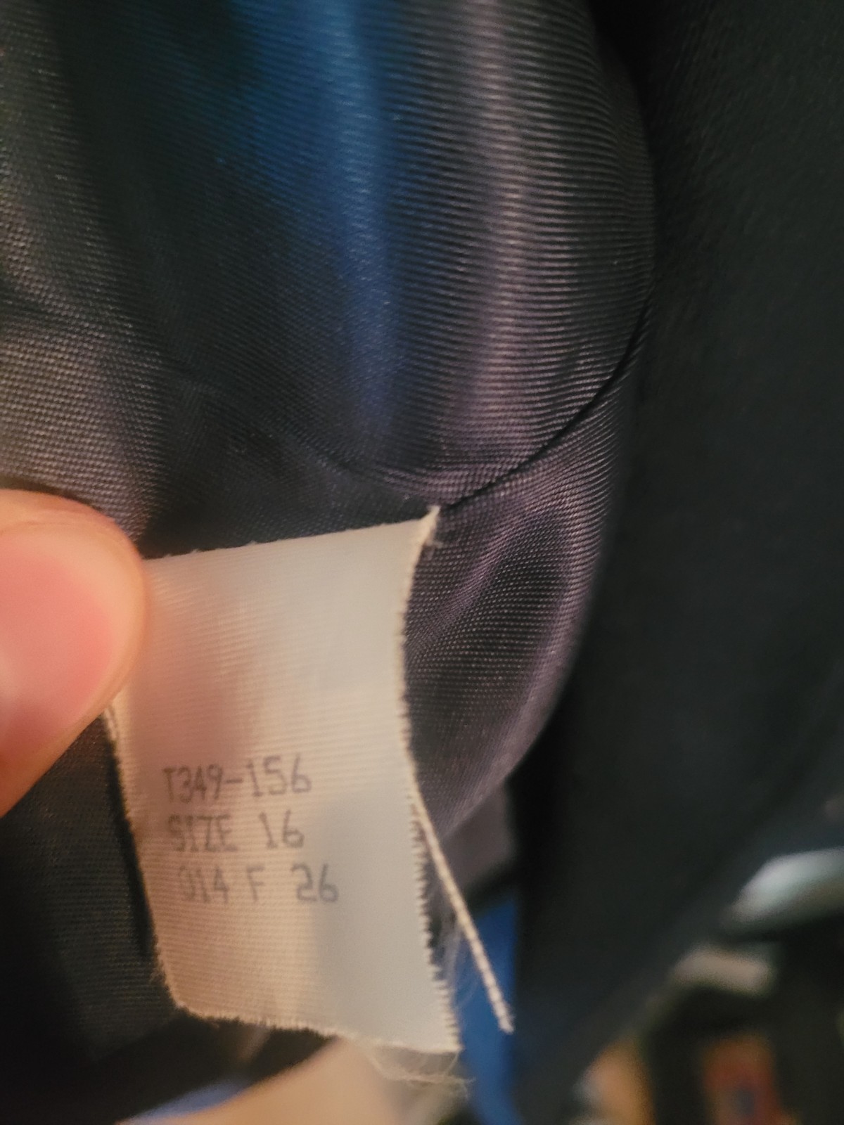 Pendleton Blue Womens Double Breasted Blazer 100%… - image 4
