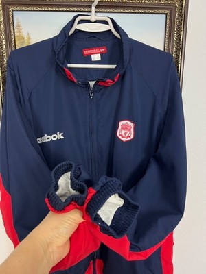 Vintage 2000's Reebok Liverpool Football Jacket Soccer Track Top