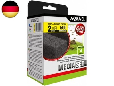 AQUAEL Schwamm Turbo 500 2 Stück, 113908