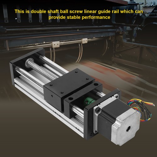 Double Shaft Ball Screw Linear Guide Rail With 57 Motor(Effective ...