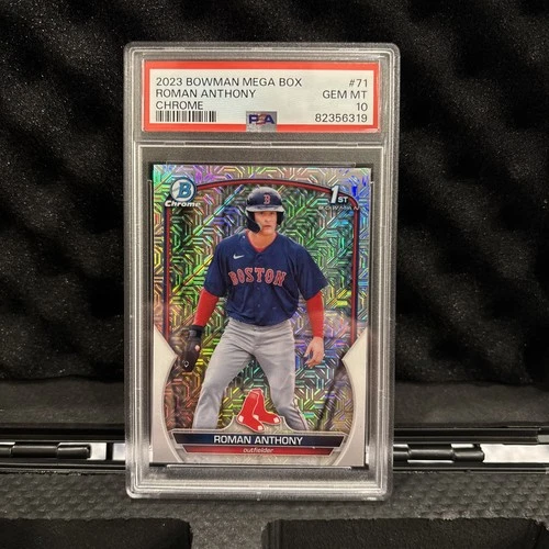Roman Anthony 2023 Bowman Chrome MEGA BOX #BCP-71 1st RC - PSA 10 GEM-MINT