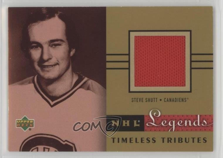 2001-02 Upper Deck Legends Timeless Tributes Jerseys Steve Shutt #TT-SS HOF 1d77