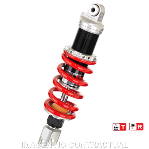 StoßDäMpfer Hinten YSS Gas Nach Oben Line Honda Transalp FüR Moto Ersatzteile-image