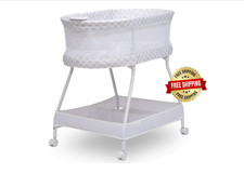 Cuna port til con malla de ventilaci n, luces vibratorias y m sica NUEVO US