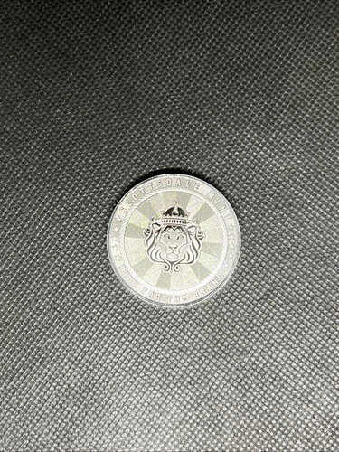 1 Ounce Silver Round .999 Fine Silver Horse/lion Beautiful  Piece!