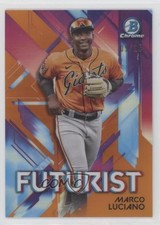 2021 Bowman Futurist Orange Refractor 5/25 Marco Luciano #FUT-ML 19hu