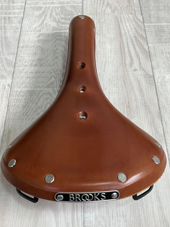 Sillín de bicicleta personalizado Brooks B17 Honey Diseño clásico Llave incluida Foto 4 de 4