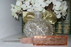 Vintage Czech Perfume Bottle-Dauber Intact-Signed-5.75-"Tall~Highly Collectible — photo 1