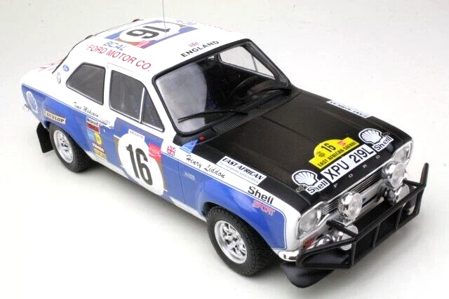 FORD ESCORT RS1600 N0-16 SAFARI RALLY ESCALA 1:18 MODELO DIECAST RARO COLECCIONISTAS Foto 4 de 4