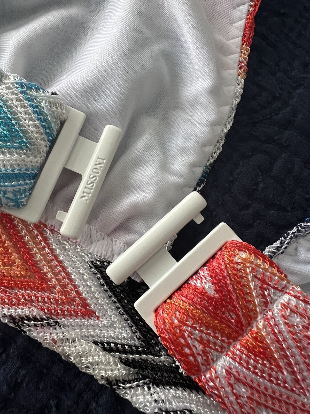 NWT Authentic Missoni 2 -Piece Zigzag Bikini Set Size 48 IT Sold Out image 5