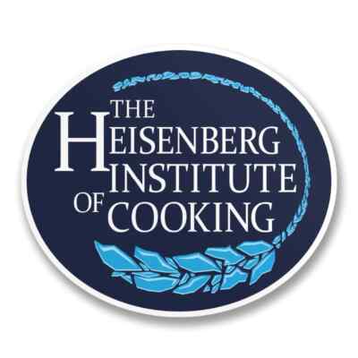 Breaking Bad The Heisenberg Institute Of Cooking TV Serie 10cm Sticker Aufkleber