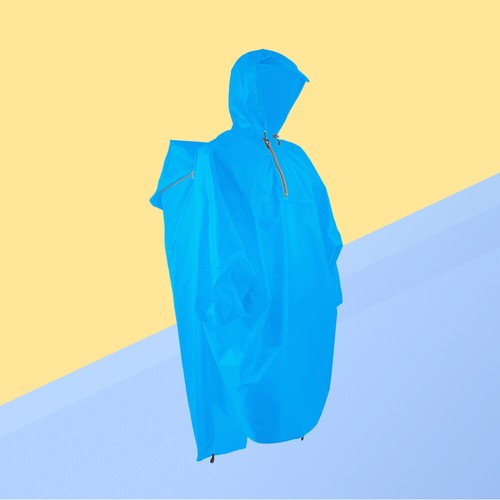 Portable Rain Cover Adult Raincoats Waterproof Rain Poncho Lightweight Backpack - 第 7/11 張圖片