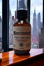 NARCISSIST Body Spray 2.5oz, blend of Egyptian musk, patchouli, cinnamon, orange