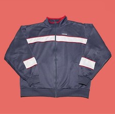 Vintage 2000s Adidas Embroidered Spell Out Logo Olympics Track Jacket size L