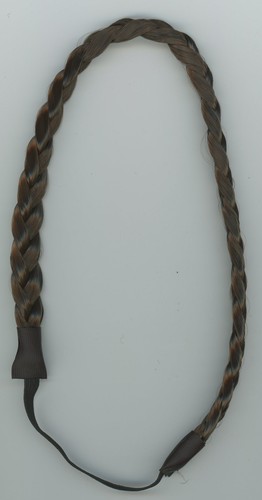 Headband Hair Braid Synthetic 1/8" Thick 3/4"W 19" around elastic in U.S. B5-B19 - Picture 9 of 10