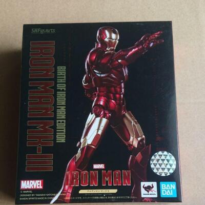 S.H.Figuartsアイアンマンマーク3 Birth of Iron Man レビュー「S.H.Figuarts アイアンマン マーク3 -《Birth of Iron Man