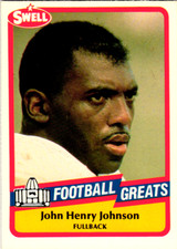 1989 CMC Swell John Henry Johnson Football Cards #141