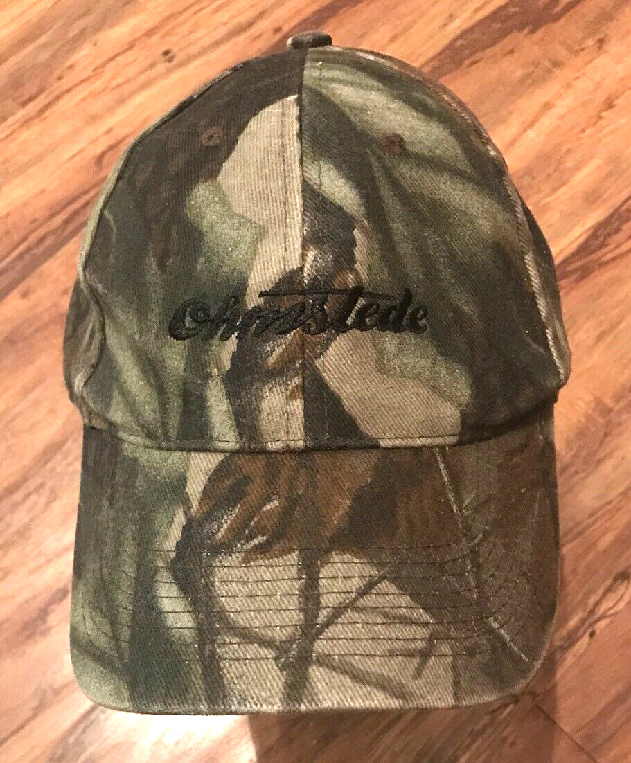 Ohmstede Industrial Camo Strapback Baseball Cap Truck… Gem