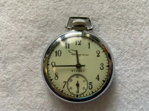 wind up pocket watch