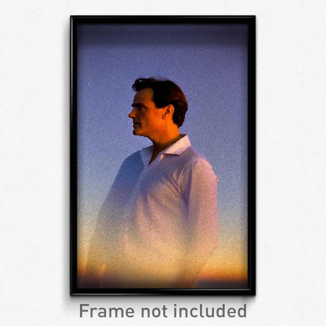 8 Bit Psychedelic Pixel Art Poster - Simple Firth Trippy Video Game Print