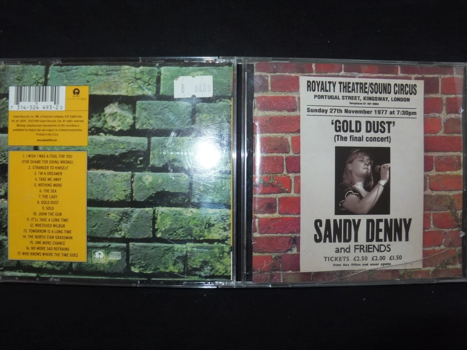 CD SANDY DENNY / GOLD DUST / - Photo 1/1