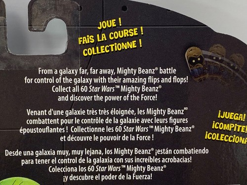 Moose's Mighty Beanz Star Wars Battle Droid #10 Spin Master Factory Sealed - Picture 13 of 15