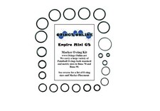 Empire Mini GS Paintball Marker O-ring Oring Kit x 4 rebuilds / kits