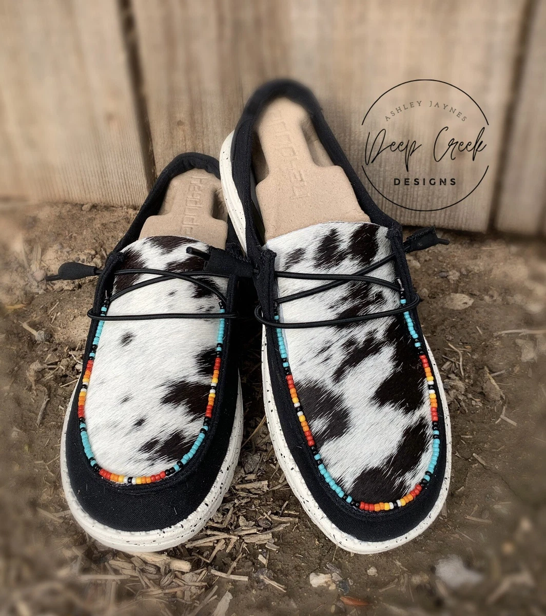 Women's cowhide store shoes