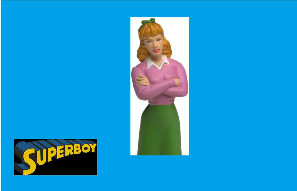 DC Direct The Silver Age Smallville Home of Superboy Seven Piece 4 " PVC Set - Image 4 of 4