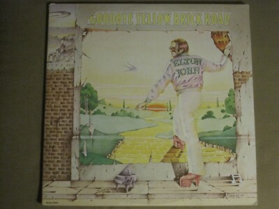 ELTON JOHN GOODBYE YELLOW BRICK ROAD 2LP ORIG '73 MCA2-10003 POP ROCK GEM VG+