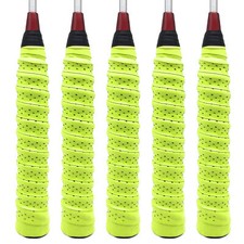 5pcs Racket Grip Tape Absorbent Badminton EVA Overgrip -slip I4H4