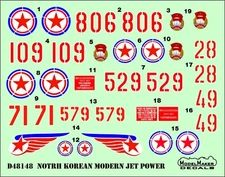 ModelMaker 1/72 D72148 Modern Jet Power Aircraft Decal