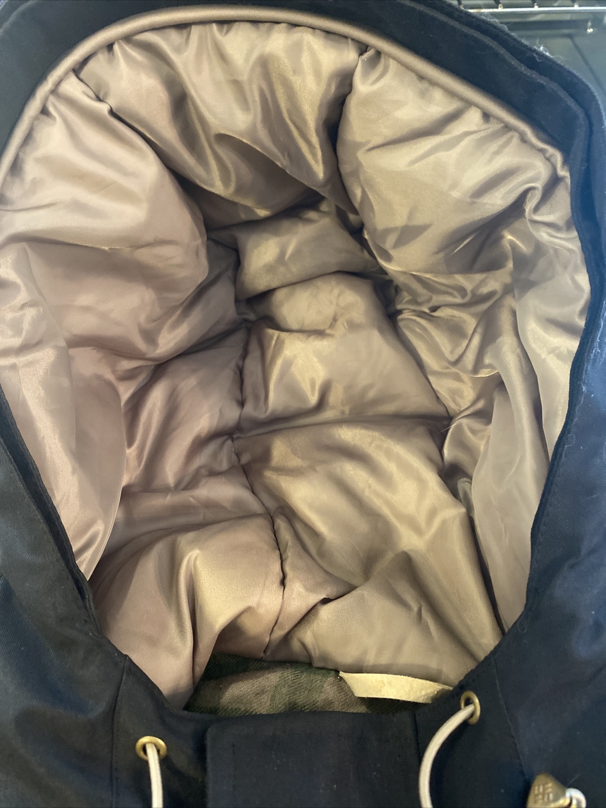 Mens Woods Canada Orlicke Black Down Parka Jacket Sz.… Gem