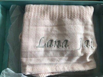 My First Years Baby Blanket Personalised Lana Jai UK