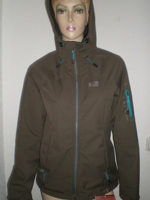 Millet Damen Jacke Wind Free Hoodie Gris Aluminium Gr. S