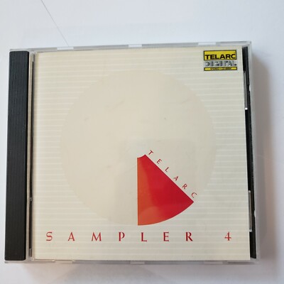 Telarc Sampler 4 CD Various Artists 1987 Telarc Beethoven Mozart Pre-owned