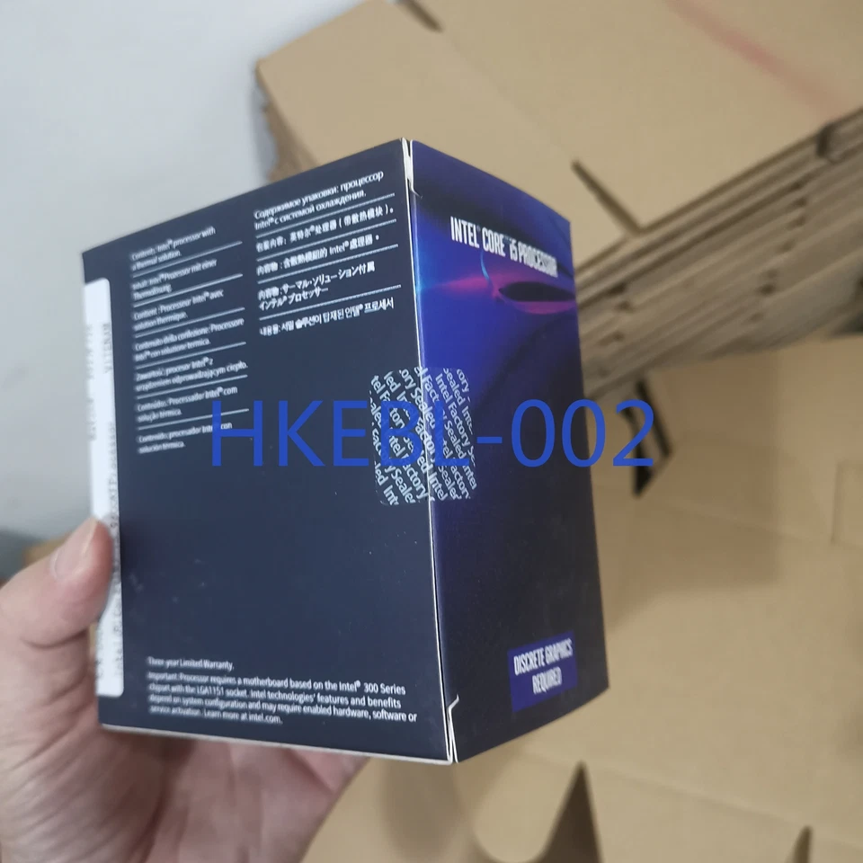 Intel Core i5-9600KF LGA 1151 3.7GHz 9MB Cache Coffee Lake 9Th Gen CPU Processor - Image 4 of 4