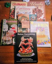 Decorating Desserts, Wreaths, Cakes, Fruit (Books & Magazines) - YOU CHOOSE