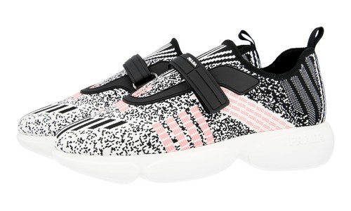 pink prada cloudbust sneakers