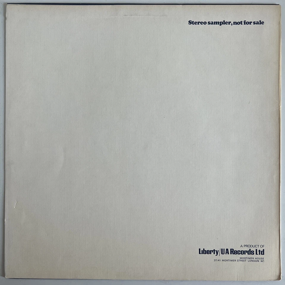 LIBERTY/UA SUPER SAMPLER VINYL LP BONZO DOG BAND FATS DOMINO CRYSTALS NR MINT - Image 2 of 4