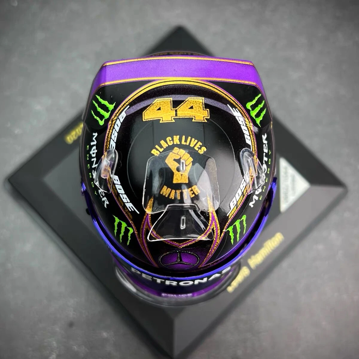 F1 Lewis Hamilton 2020 1/5ヘルメット Spark 1/5 Mercedes-AMG F1 Team Lewis Hamilton Abu Dhabi GP